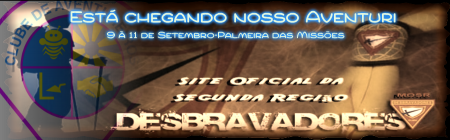 O Aventureiro que existe em mim!